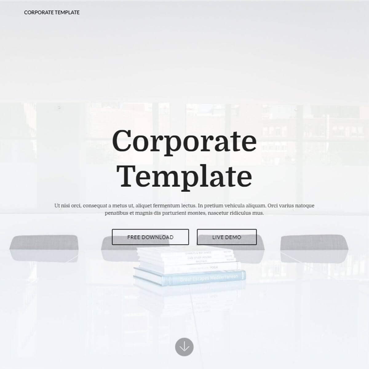 Detail Corporate Template Html Nomer 39