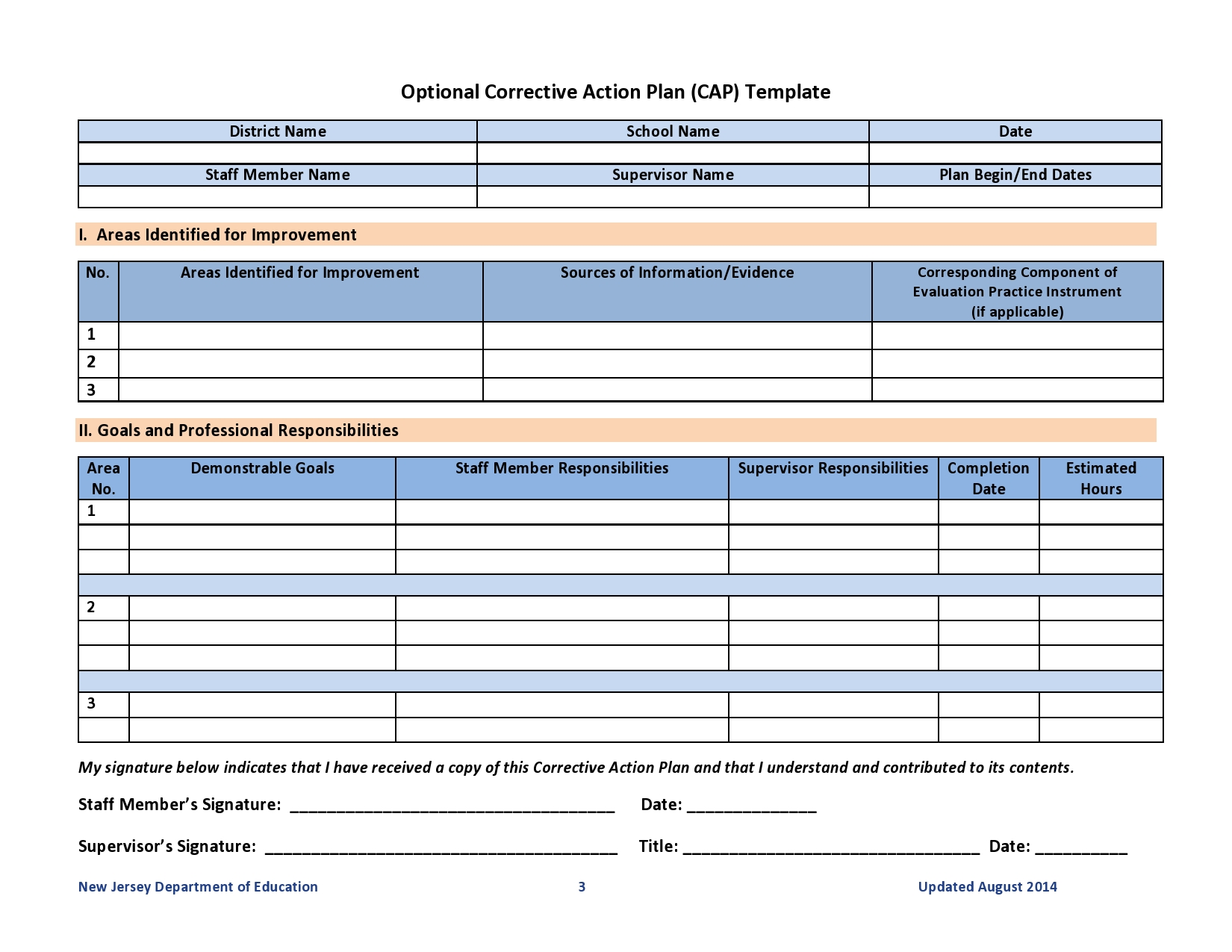 Detail Corrective Action Template Excel Nomer 22