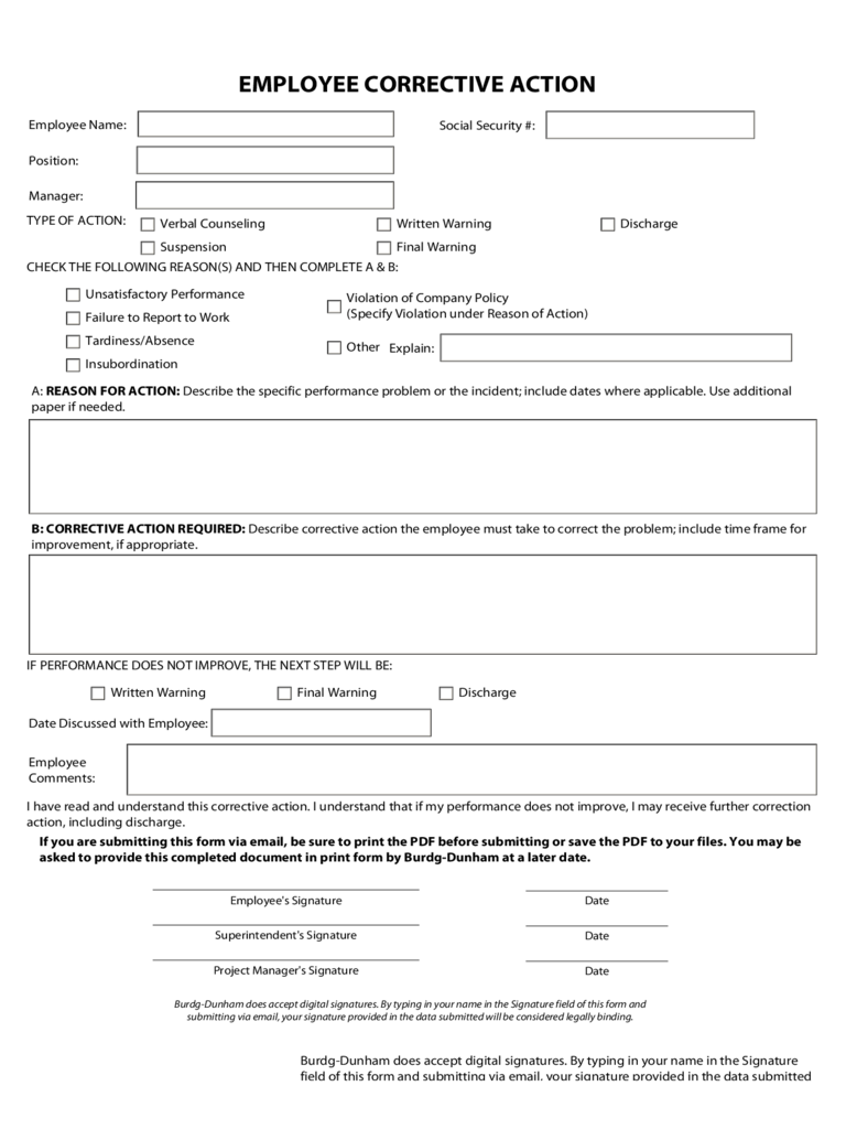 Detail Corrective Action Template Excel Nomer 37