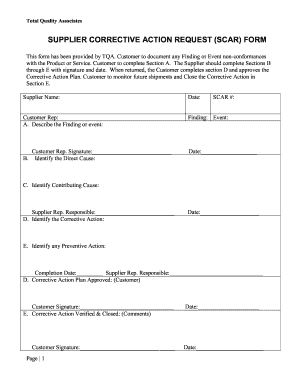 Detail Corrective Action Template Excel Nomer 51