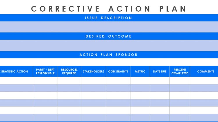 Detail Corrective Action Template Excel Nomer 9