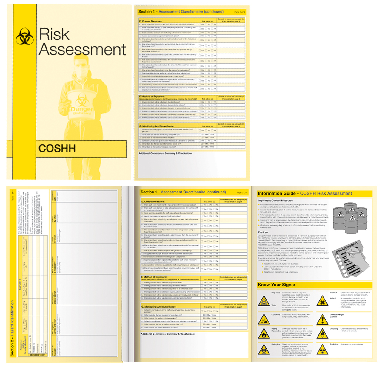 Detail Coshh Risk Assessment Template Nomer 26