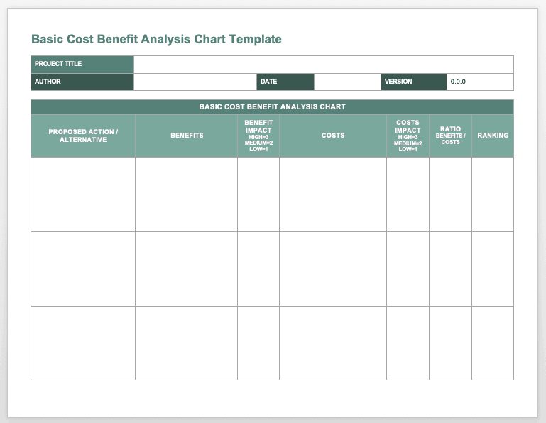 Detail Cost Breakdown Analysis Template Nomer 12