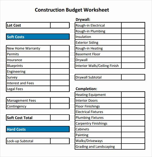 Detail Cost Budget Template Nomer 33