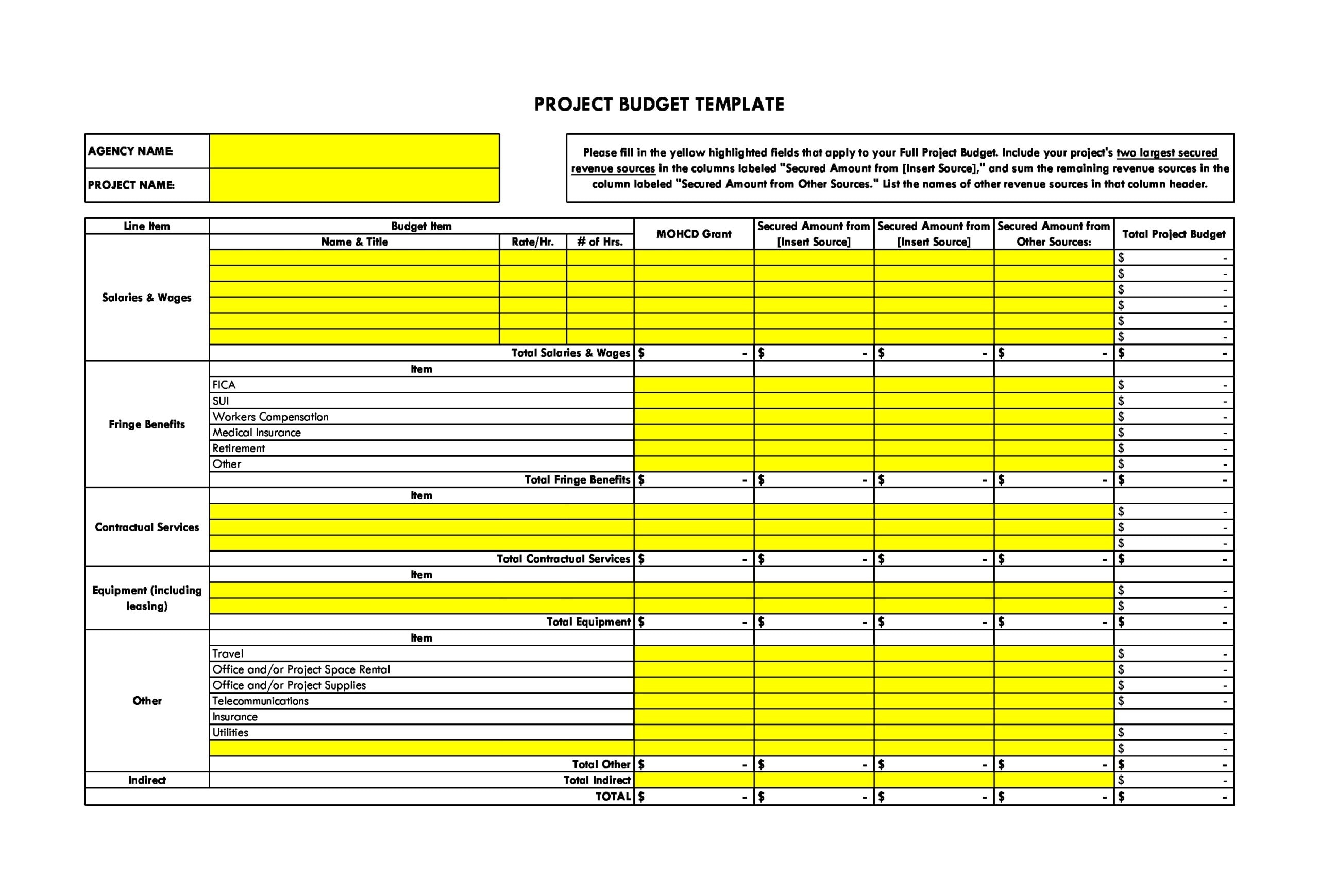 Detail Cost Control Excel Template Nomer 39
