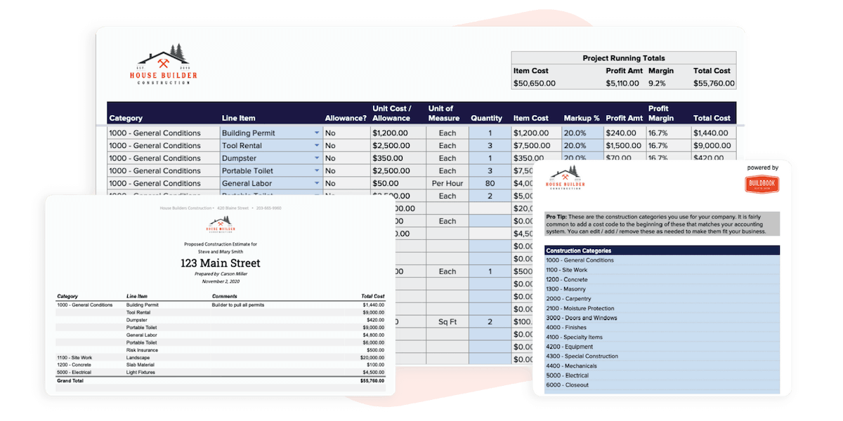 Detail Cost Estimate Template Excel Nomer 41