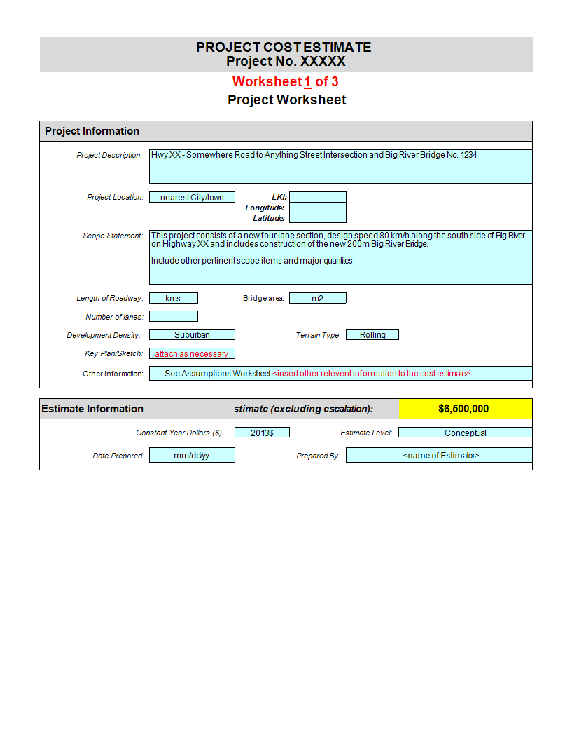 Detail Cost Management Template Nomer 18