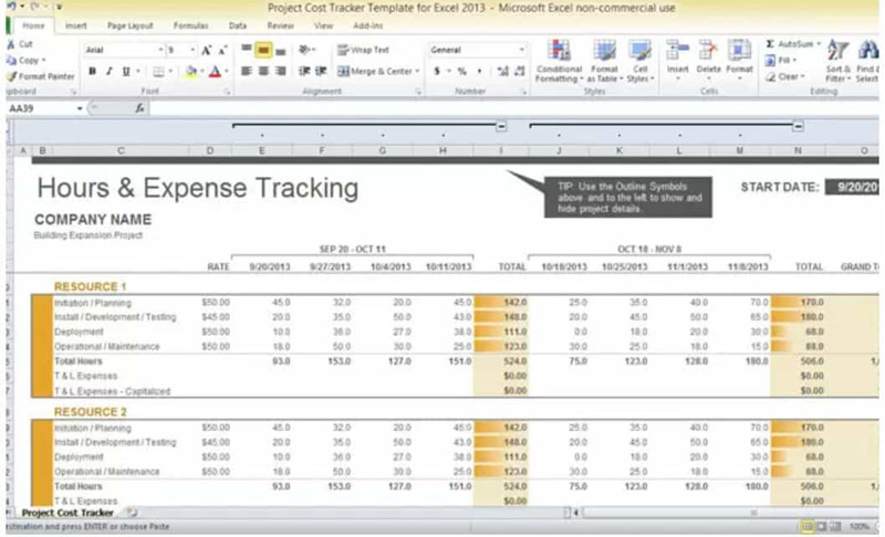 Detail Cost Management Template Nomer 4