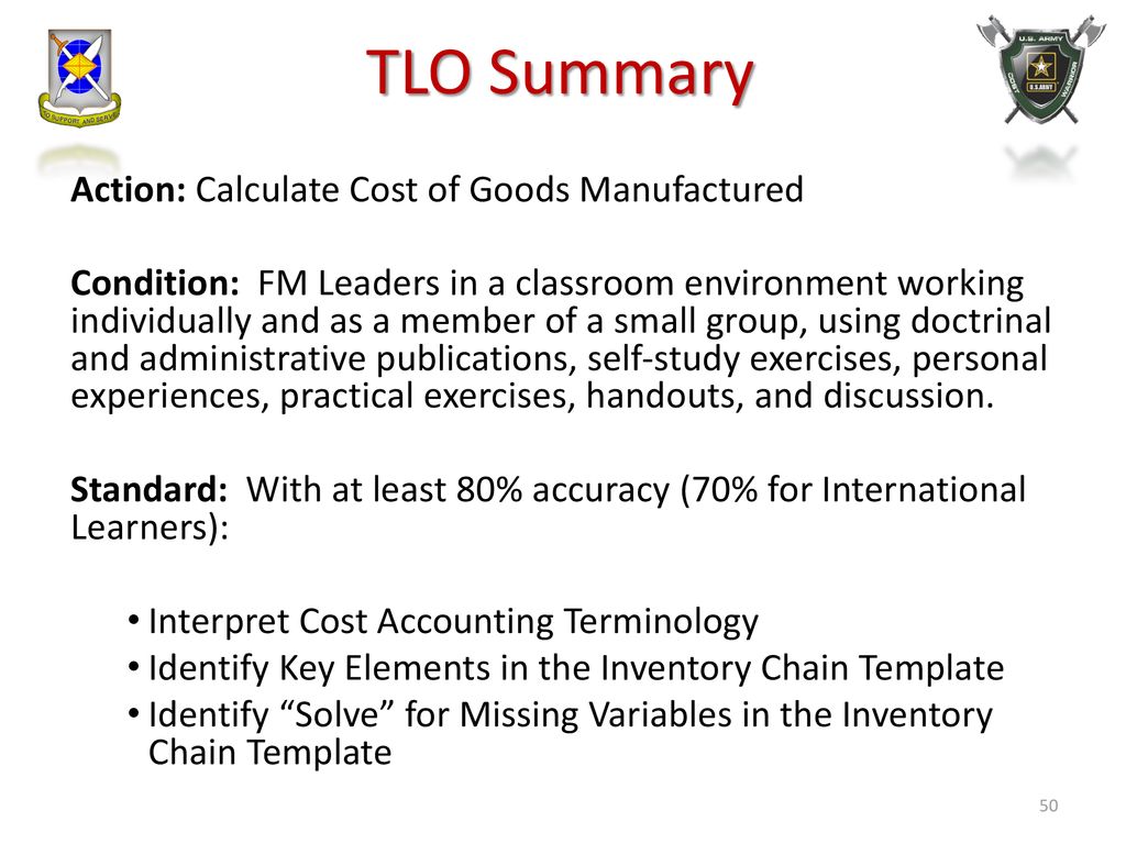 Detail Cost Of Goods Manufactured Template Nomer 51