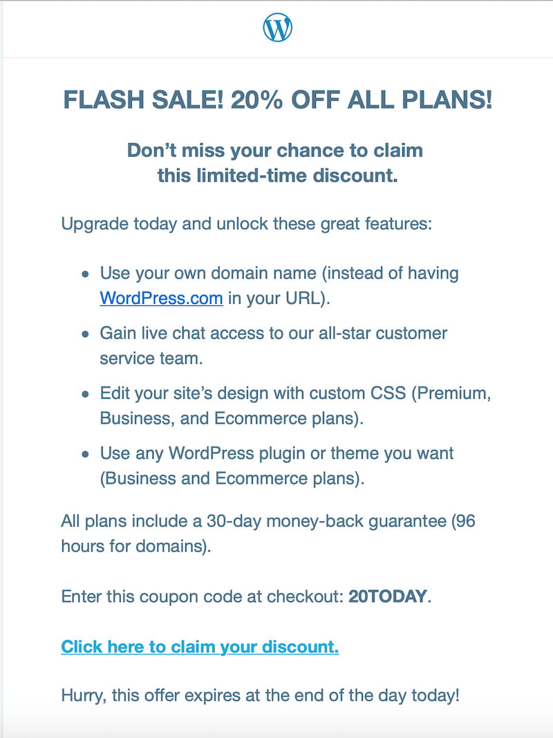 Detail Coupon Code Email Template Nomer 37