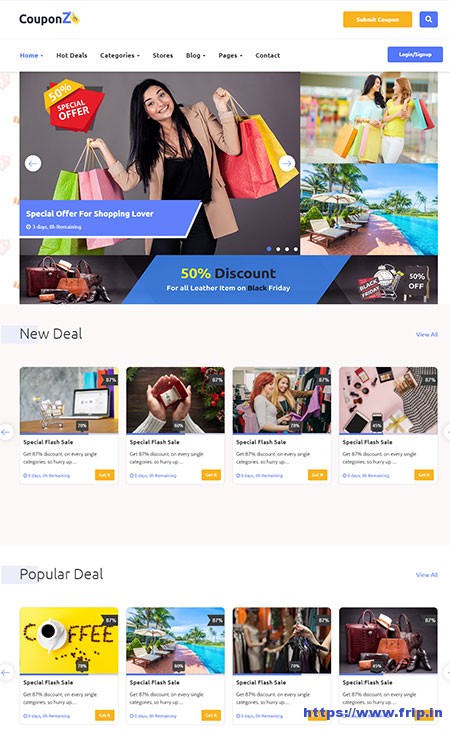 Detail Coupon Html Template Nomer 12