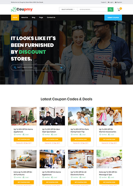 Detail Coupon Html Template Nomer 17