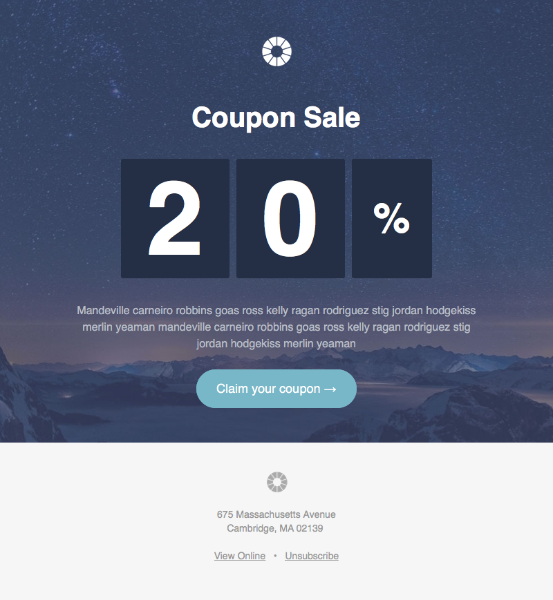 Detail Coupon Html Template Nomer 25