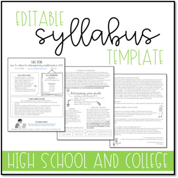 Detail Course Syllabus Template Nomer 30