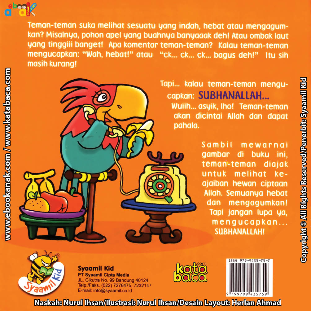 Detail Cover Belakang Buku Nomer 43