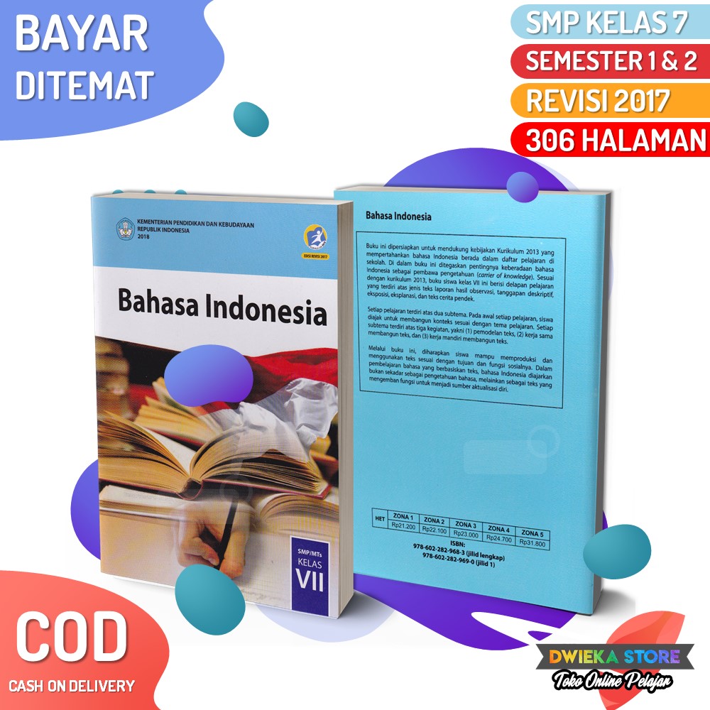 Detail Cover Buku Bahasa Indonesia Kelas 7 Nomer 19