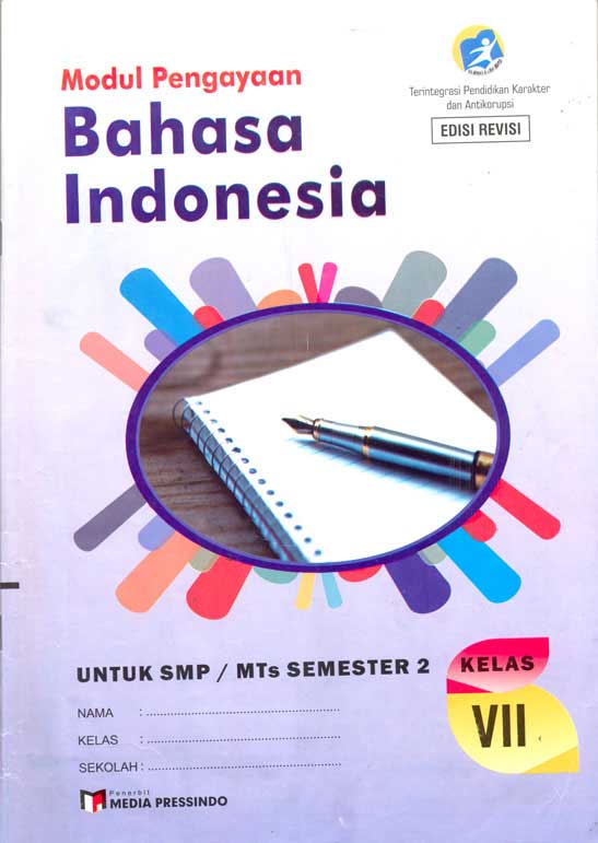 Detail Cover Buku Bahasa Indonesia Kelas 7 Nomer 26