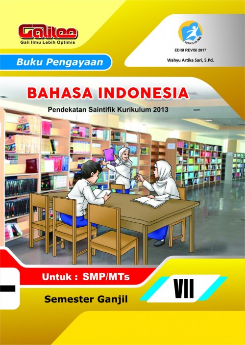 Detail Cover Buku Bahasa Indonesia Kelas 7 Nomer 34