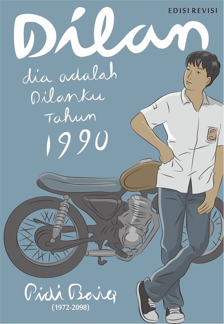 Detail Cover Buku Dilan Nomer 3