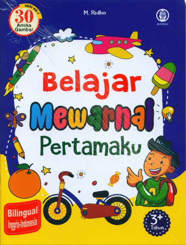 Detail Cover Buku Gambar Mewarnai Nomer 4