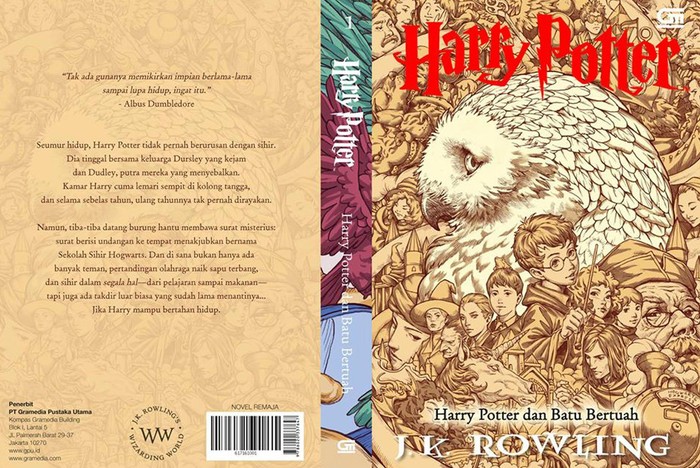 Detail Cover Buku Harry Potter Nomer 12