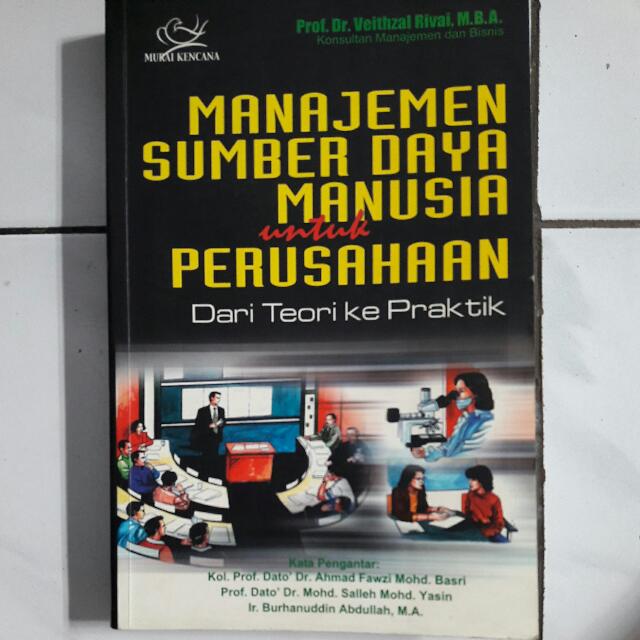 Detail Cover Buku Manajemen Sumber Daya Manusia Nomer 40