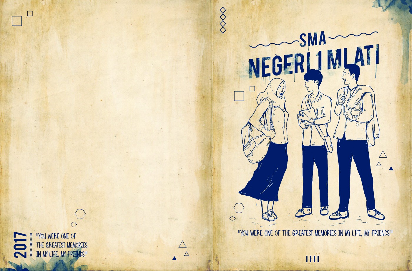 Detail Cover Buku Tahunan Sekolah Nomer 39