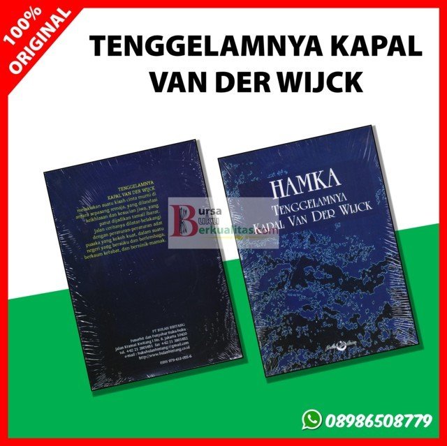 Detail Cover Buku Tenggelamnya Kapal Van Der Wijck Nomer 26