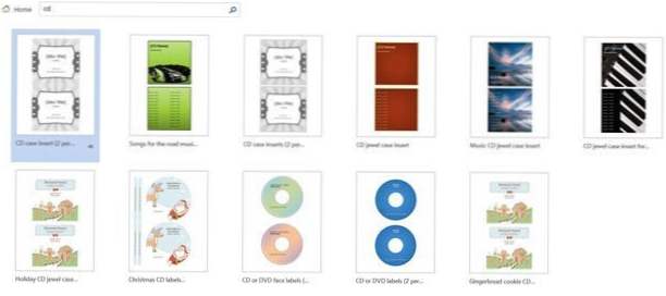 Detail Cover Cd Template Word Nomer 34
