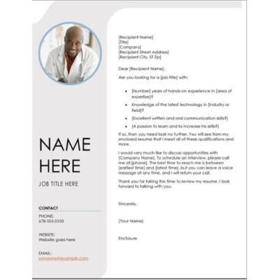 Detail Cover Letter Template Nomer 39