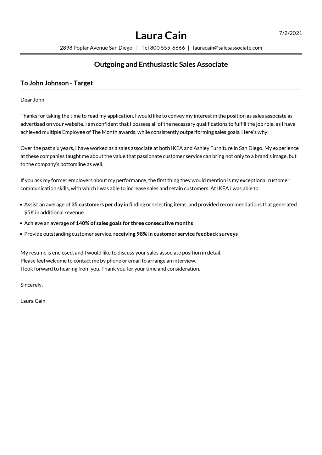 Detail Cover Letter Template Docx Nomer 30