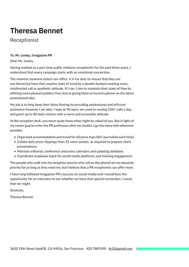 Detail Cover Letter Template Free Nomer 9