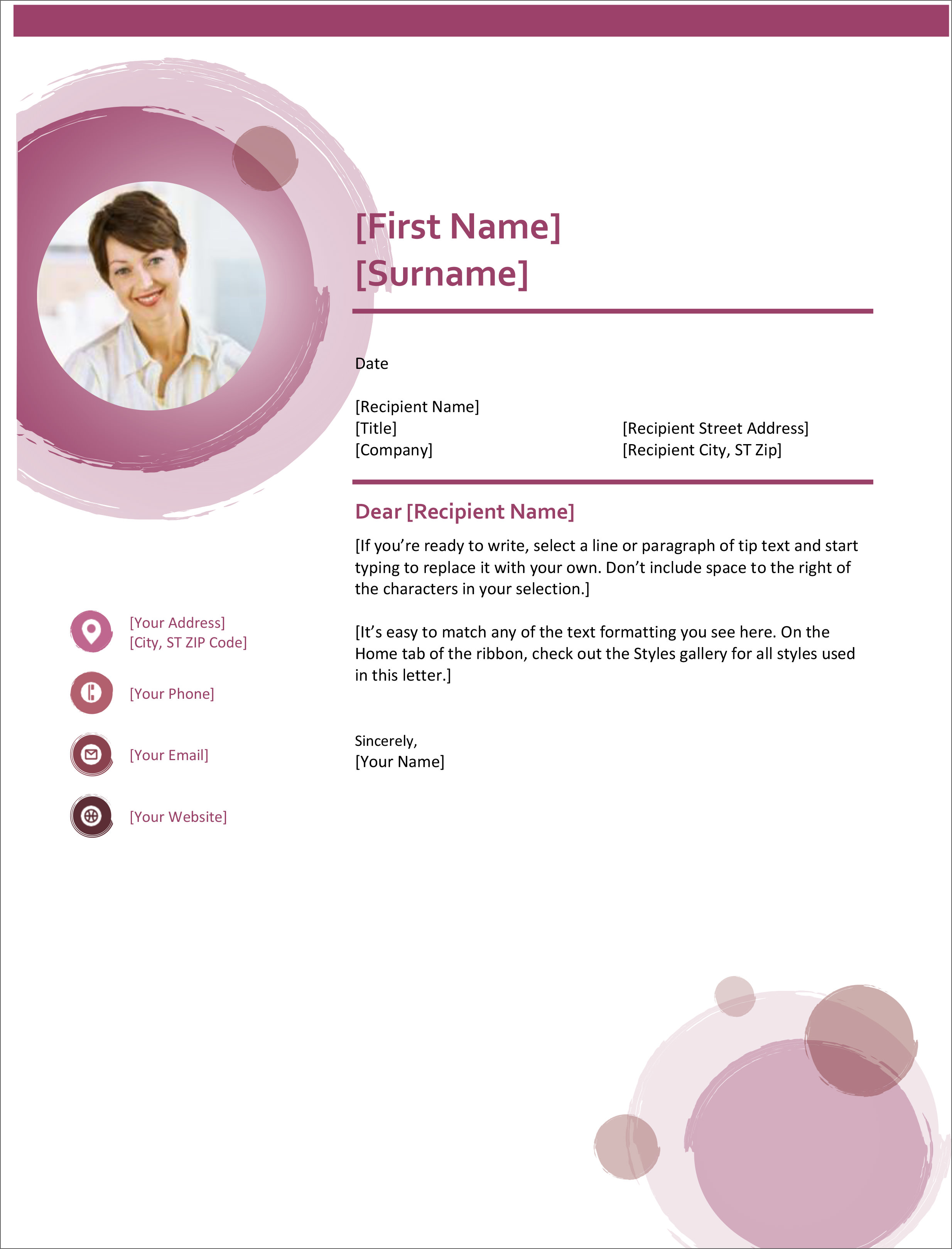 Detail Cover Letter Template Free Nomer 16