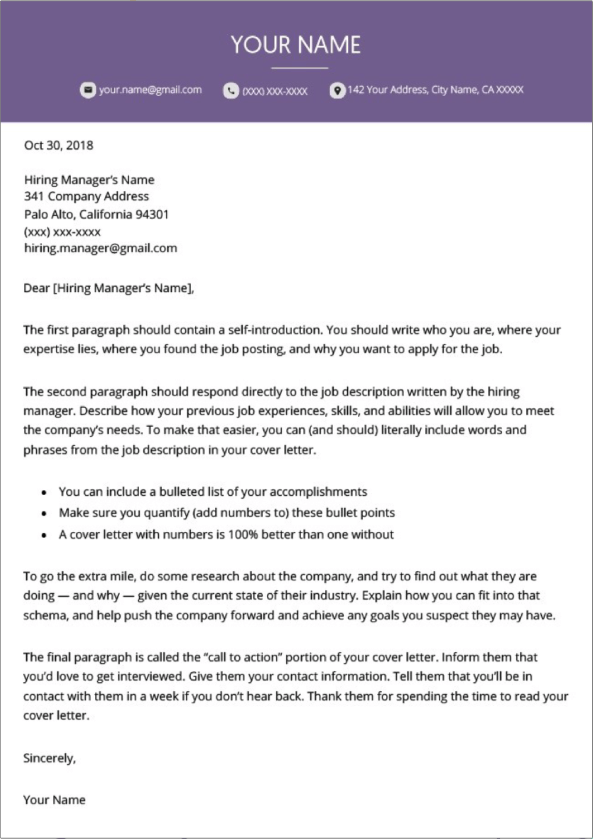 Detail Cover Letter Template Free Nomer 24