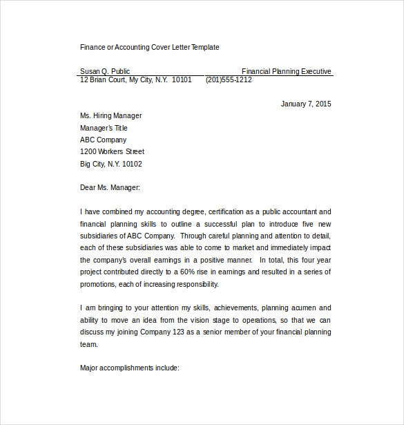 Detail Cover Letter Template Free Nomer 45