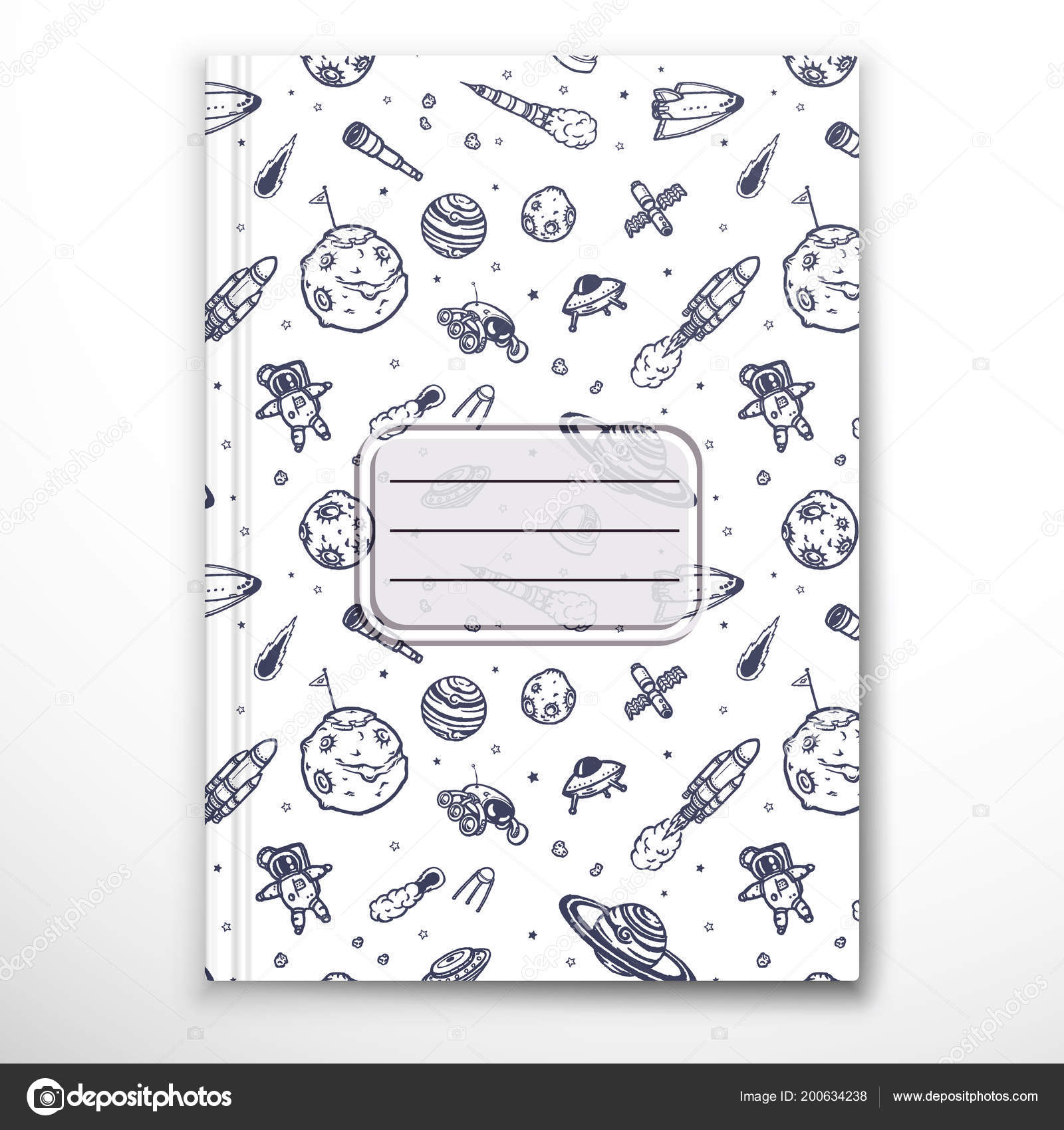 Detail Cover Notebook Template Nomer 13