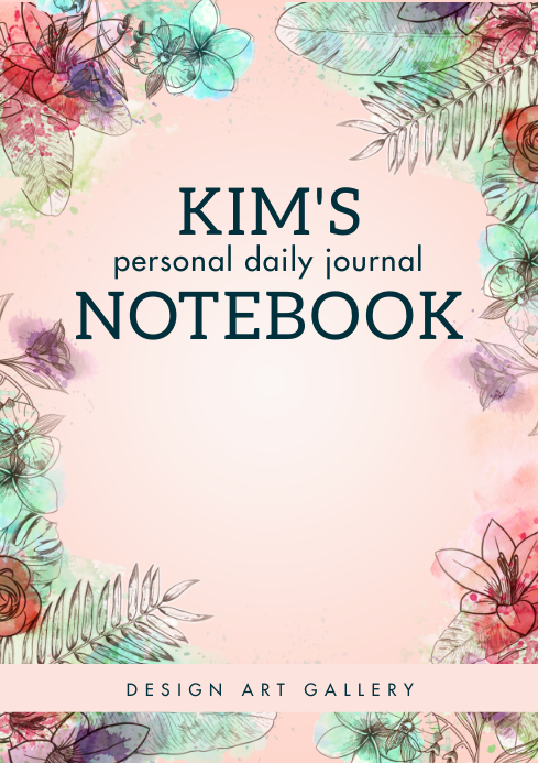 Detail Cover Notebook Template Nomer 21