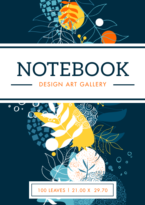 Detail Cover Notebook Template Nomer 35