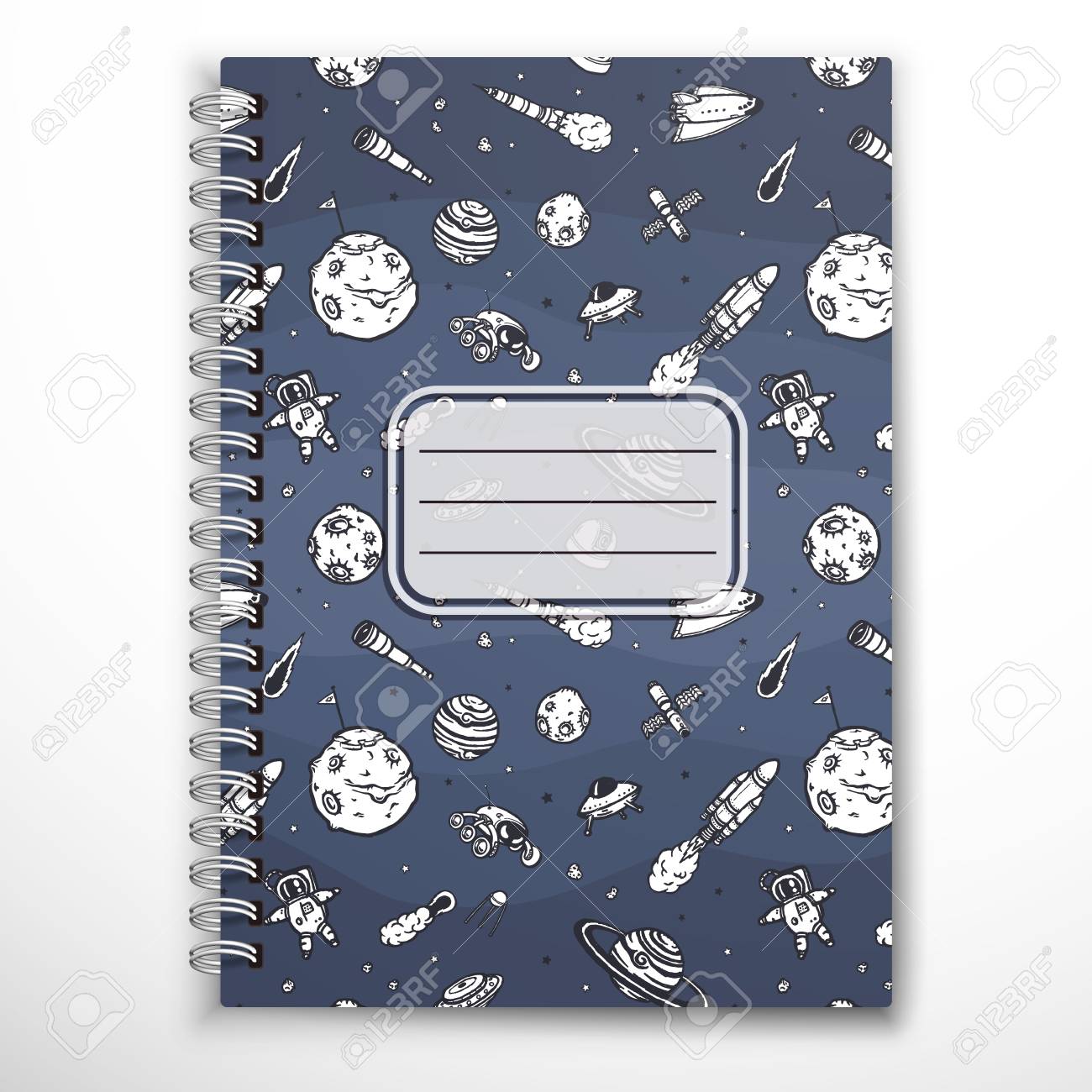 Detail Cover Notebook Template Nomer 6