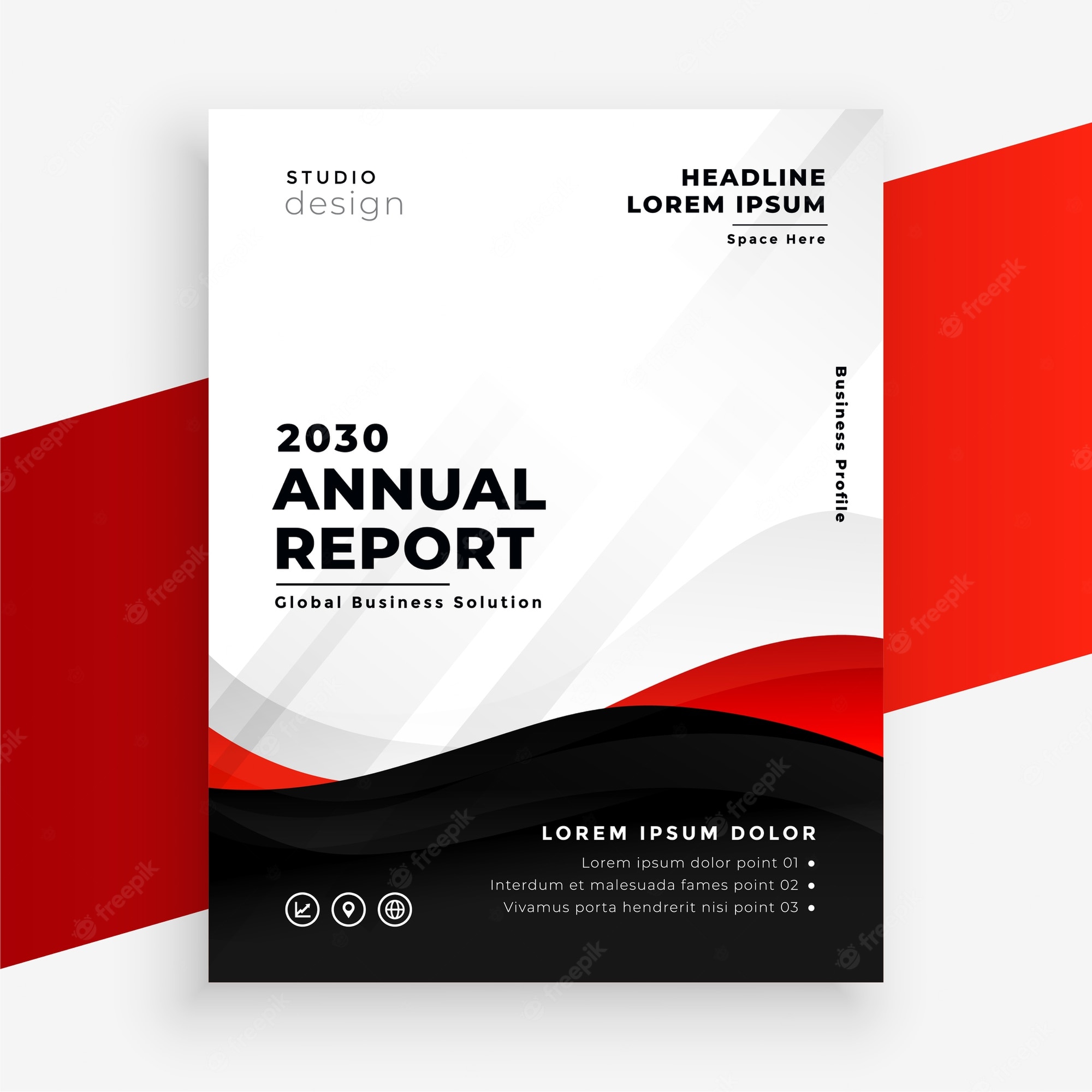 Detail Cover Page Design Template Nomer 17