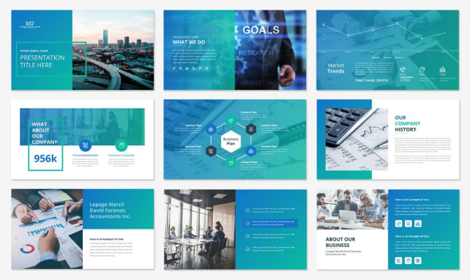 Detail Cover Page Template Powerpoint Nomer 23