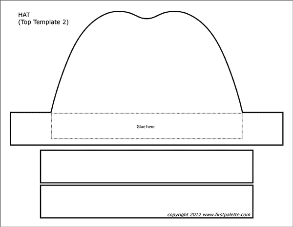 Detail Cowboy Hat Template Nomer 8