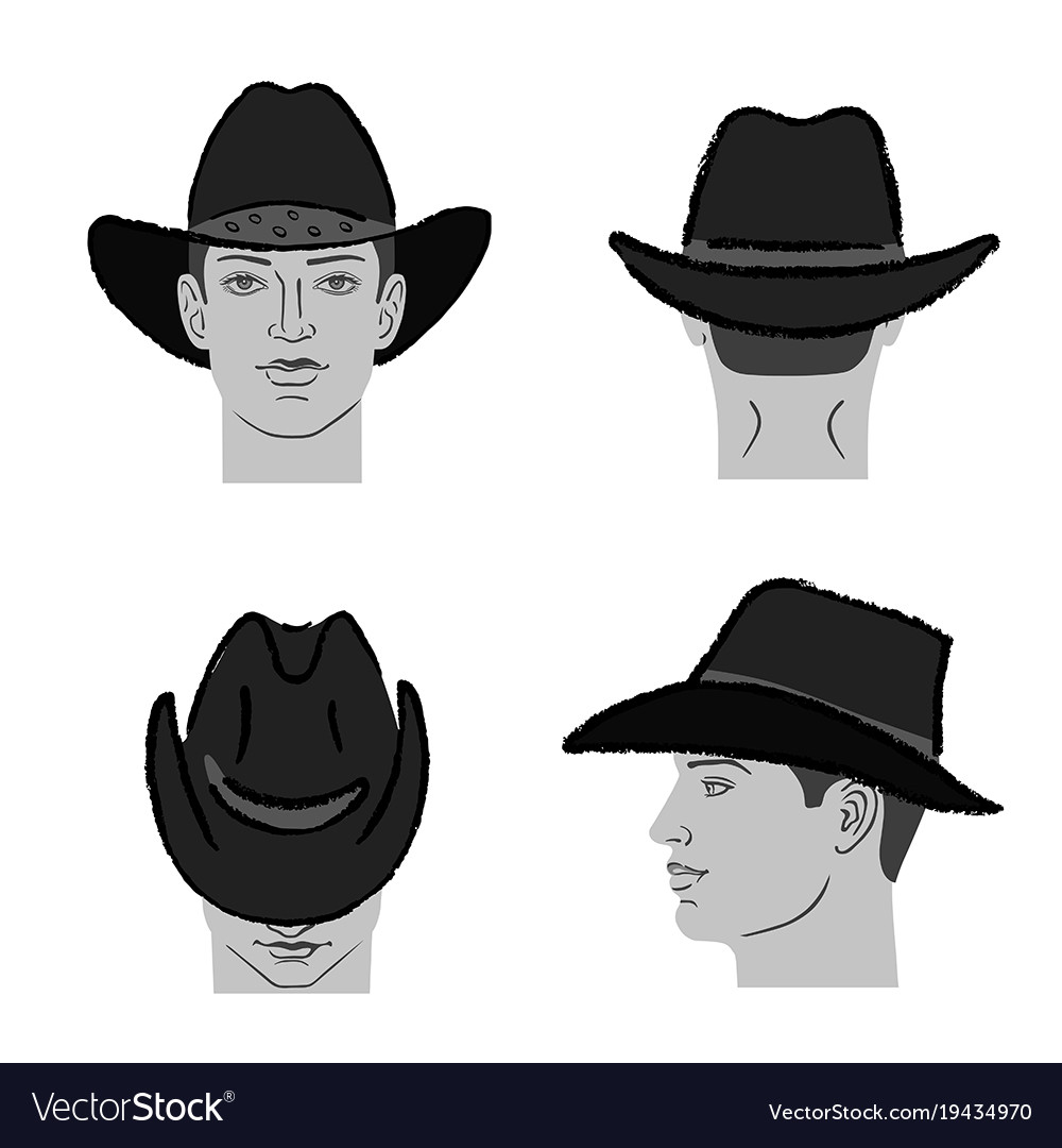 Detail Cowboy Hat Template Nomer 17