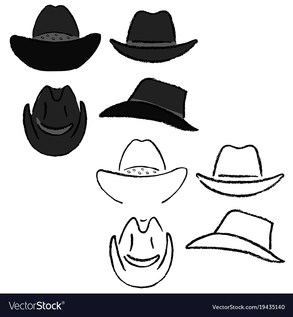 Detail Cowboy Hat Template Nomer 32