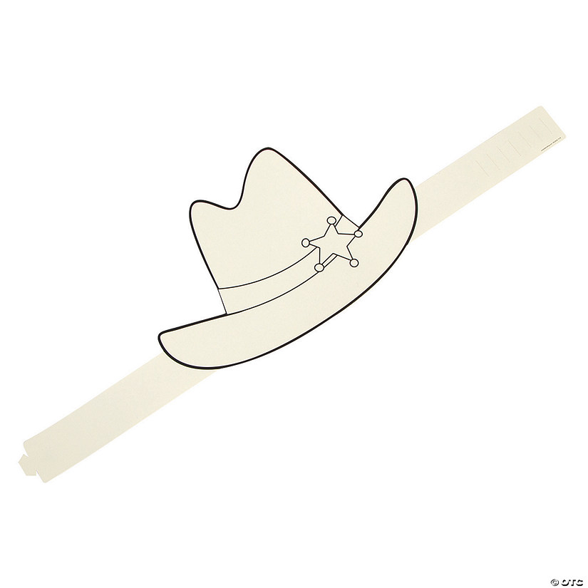 Detail Cowboy Hat Template Nomer 34