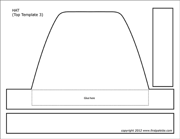 Detail Cowboy Hat Template For Preschoolers Nomer 25