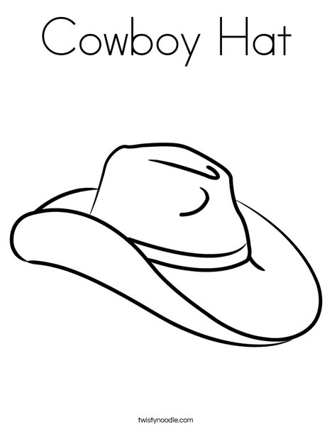 Detail Cowboy Hat Template For Preschoolers Nomer 27