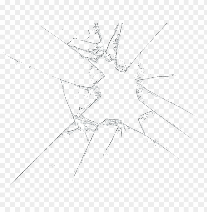 Detail Cracked Screen Png Nomer 24