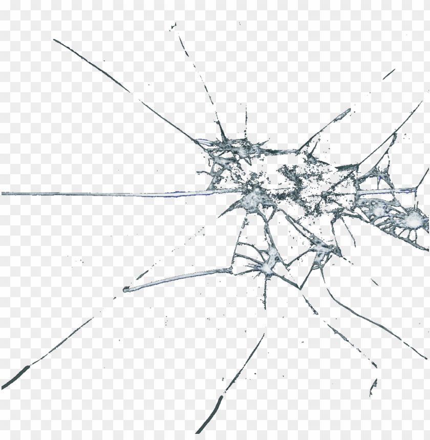 Detail Cracked Screen Png Nomer 4