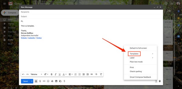 Detail Create Email Template In Gmail Nomer 21